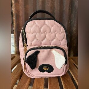 betsey johnson mini backpacks Women's Clear Backpack in Dots Grab handle at top with adjustable shoulder straps Betsey johnson mini backpack |